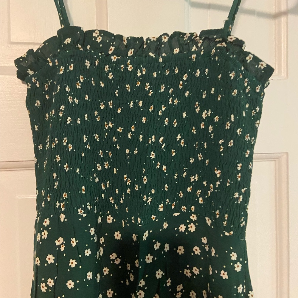Faithful the Brand Solange Green Tank Dress
